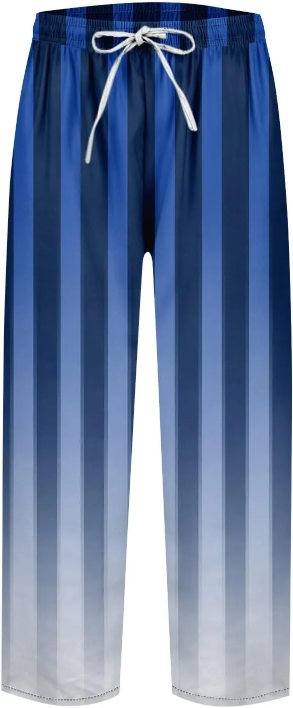 ADHOWBEW Plus Size Capri Pants for Women Dressy Flowy High Waist Casual Cotton Lounge Trendy Summer Bottoms with Pockets
