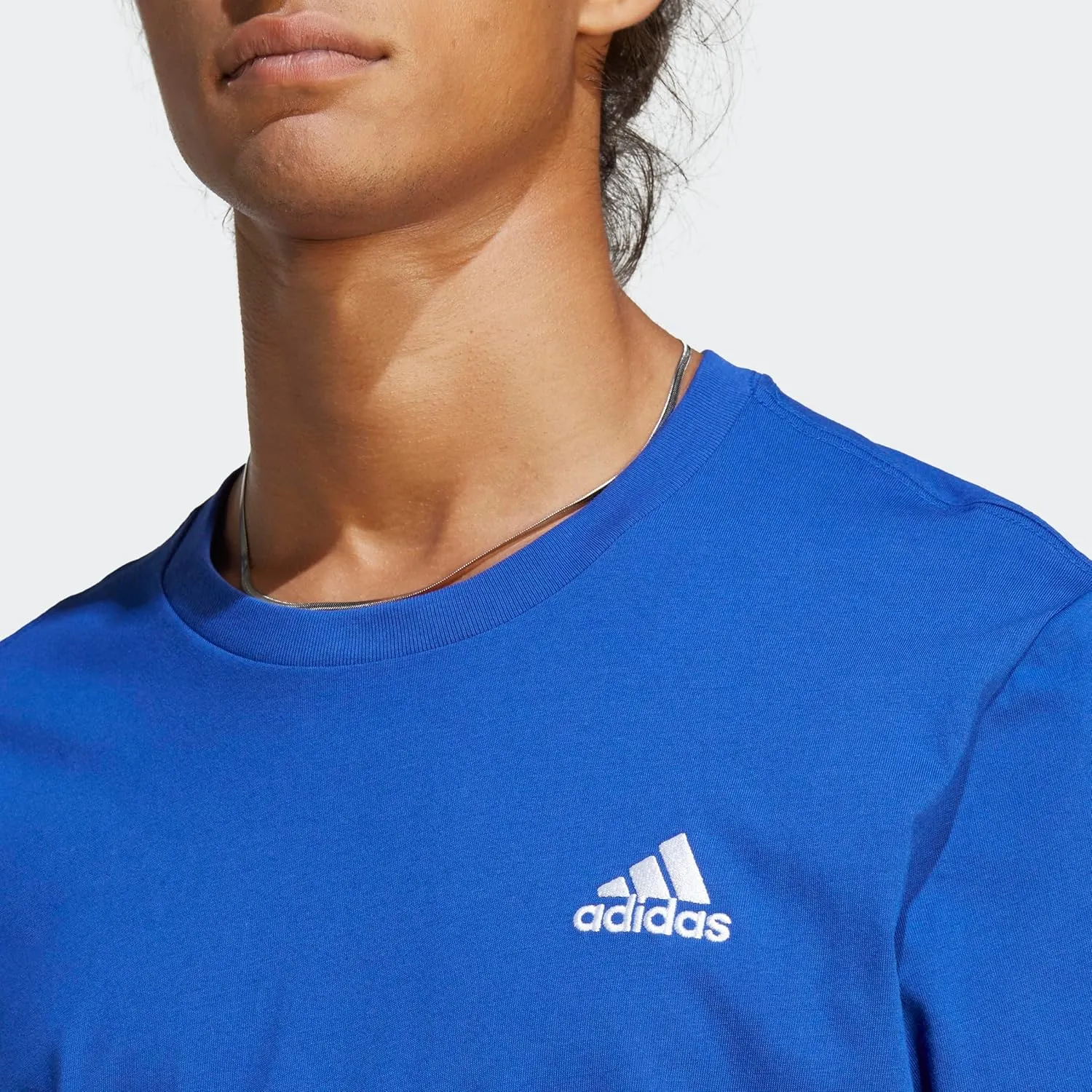 adidas Men's Essentials Single Jersey Embroidered Small Logo T-Shirt