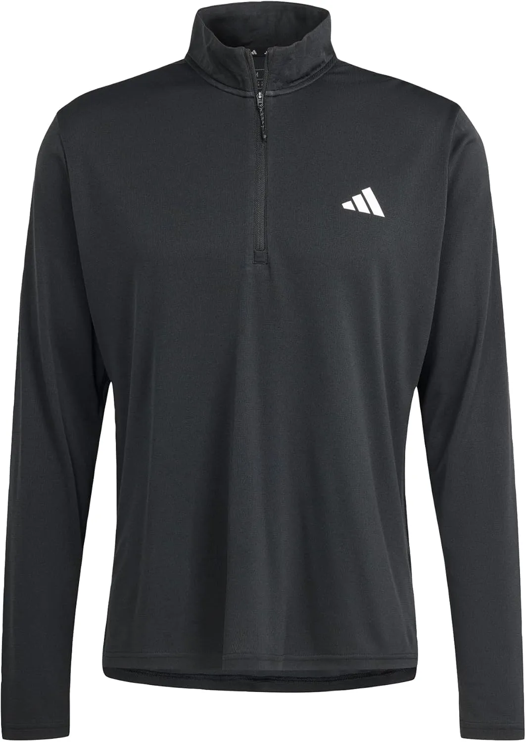 adidas Men's Train Essentials Quarter-Zip Long Sleeve T-Shirt