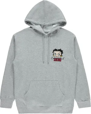 Betty Boop Ladies Fashion Sweatshirt - Paramount Embroidered Hoodie Sweatshirt