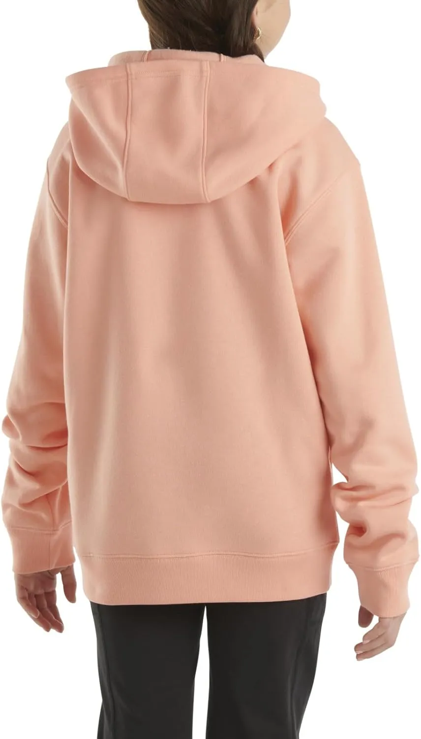 Carhartt Girls' Hoodie Fleece Pullover Sweatshirt