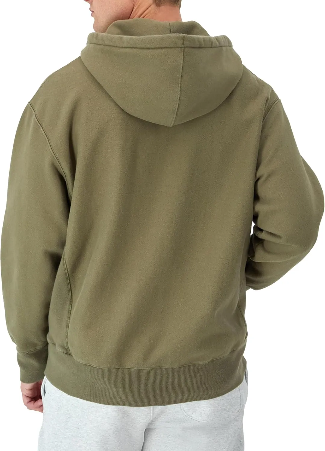 Champion Men's Zip-Up Hoodie, Reverse Weave, Sweatshirt, Fleece Zip-Up Hoodie For Men