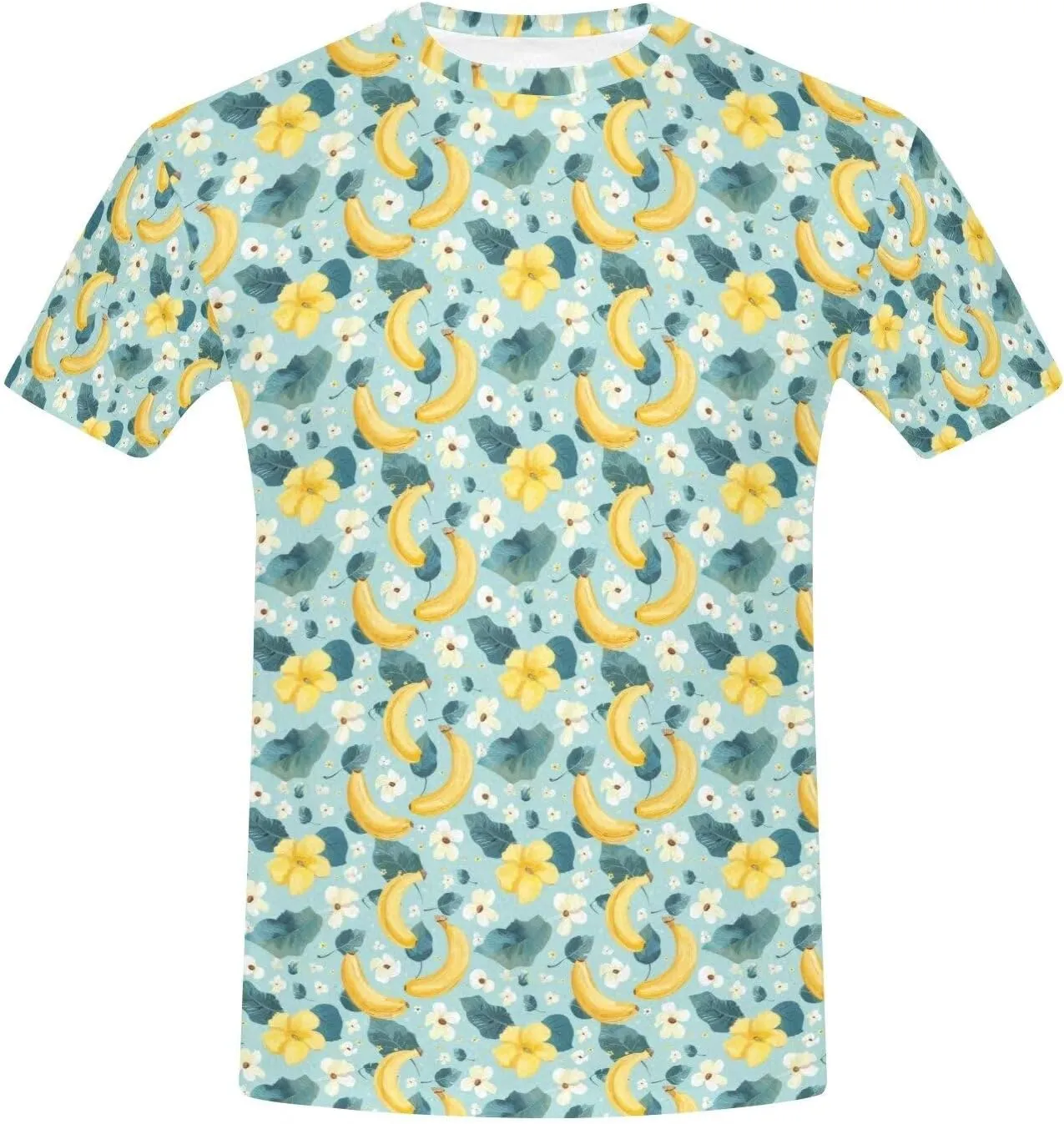 Crew Neck T-Shirts for Men Novelty Short Sleeve Casual Summer Tee Shirt for Gym Basketball Athletic Size S-3XL