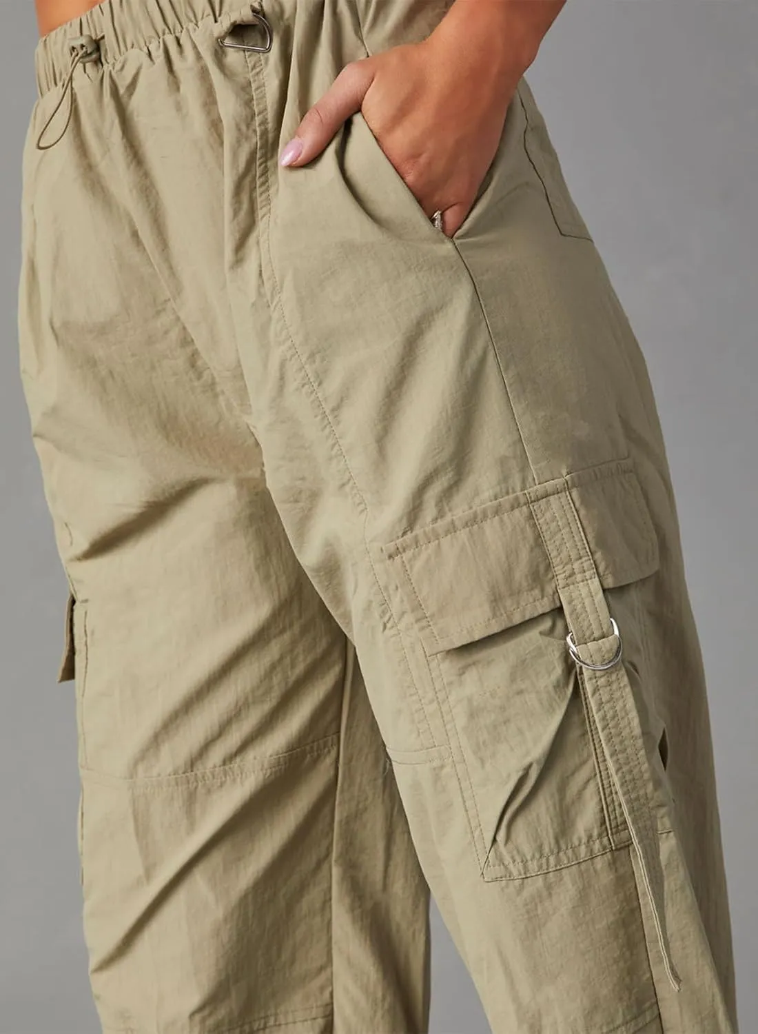 Dokotoo Cargo Pants Women 2024 High Waist Casual Work Hiking Pants for Women with 5 Pockets Pants
