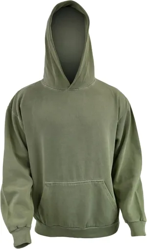 Expert Brand USA-Made Men's Oversized Heavyweight Cotton Pullover Hoodie