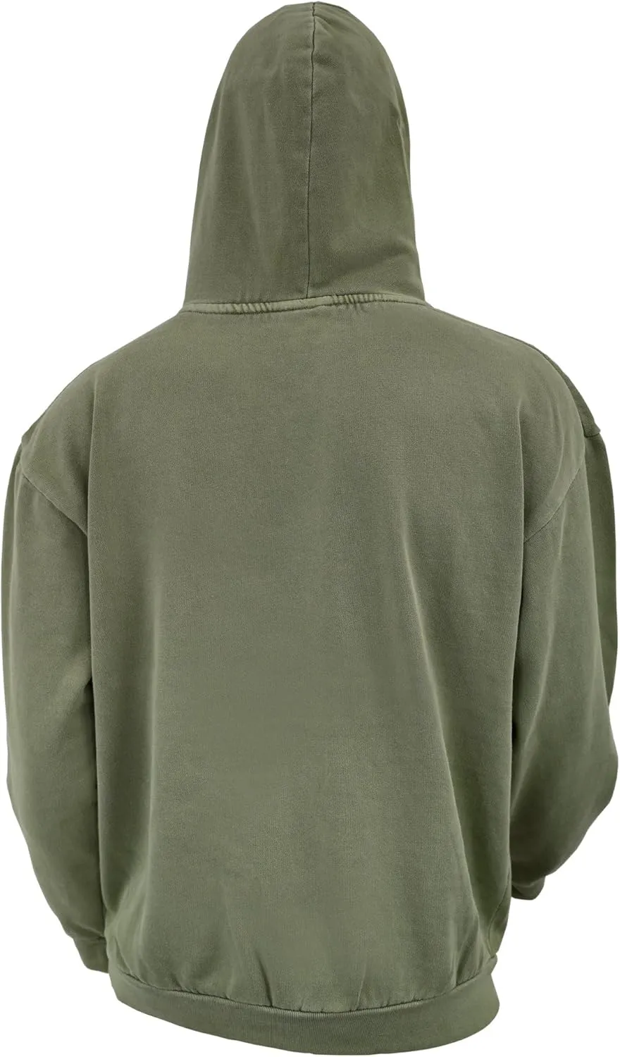 Expert Brand USA-Made Men's Oversized Heavyweight Cotton Pullover Hoodie