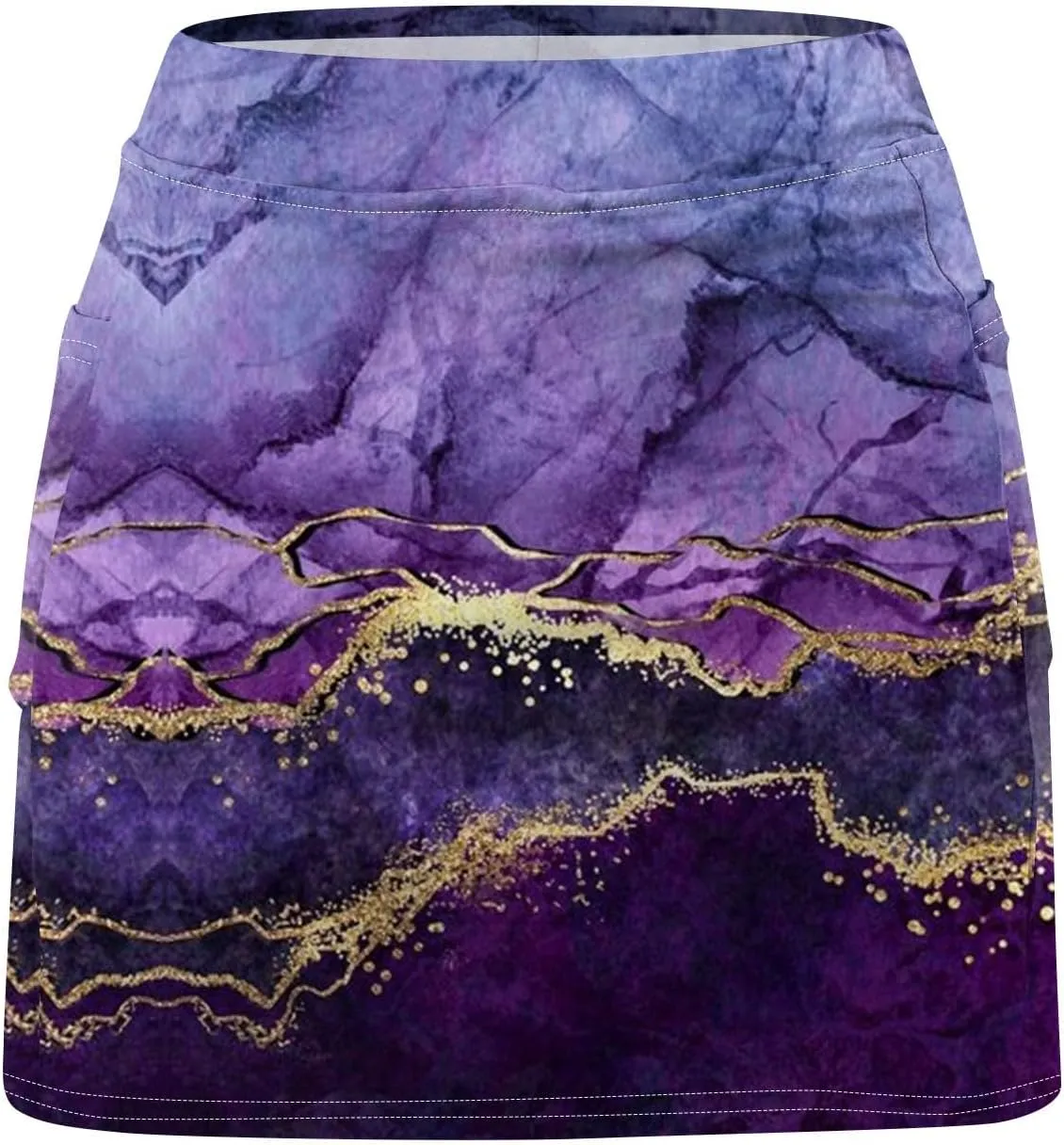 FlekmanArt Skirts for Women Skinny Sports Pants High Waist Biker Shorts Lightweight Workout Skorts Athletic Athletic Shorts