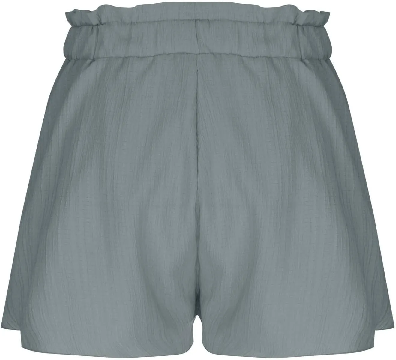 Flowy Shorts for Women Casual Ruffle Mini Skirts Drawstring High Waisted Boho Skorts Golf Tennis Summer Shorts