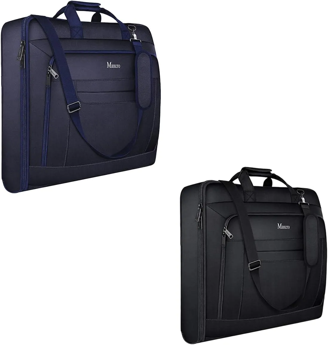 Garment Bags for Travel, Carry On Garment Bag for Business Trips with Shoulder Strap
