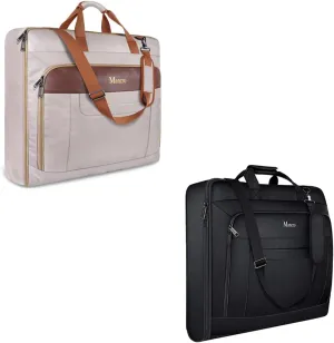 Garment Bags for Travel, Suit Carry On Bag for Men Women with Shoulder Strap, Large Duffle Hanging Bag