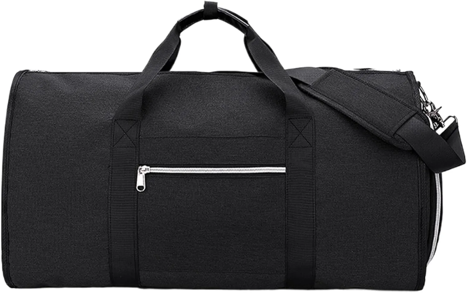 Garment Duffle Bag Carry on Garment Bag Waterproof Carry on Duffel Bag with Handle Detachable Shoulder Strap Dry-Wet Separation 2 in 1 Hanging Dress Suitcase with Shoe Pouch