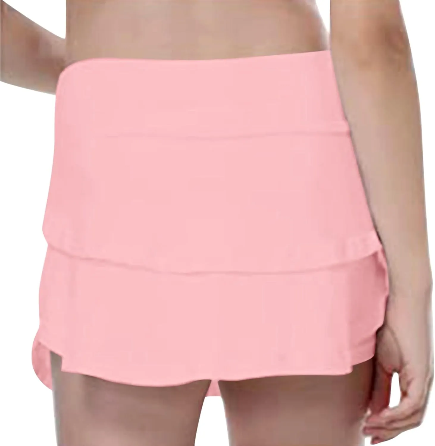 Girls Skirts Built in Shorts Athletic Tennis Skorts Flowy Toddler Girl Casual Fitness Yoga Running Sports Shorts