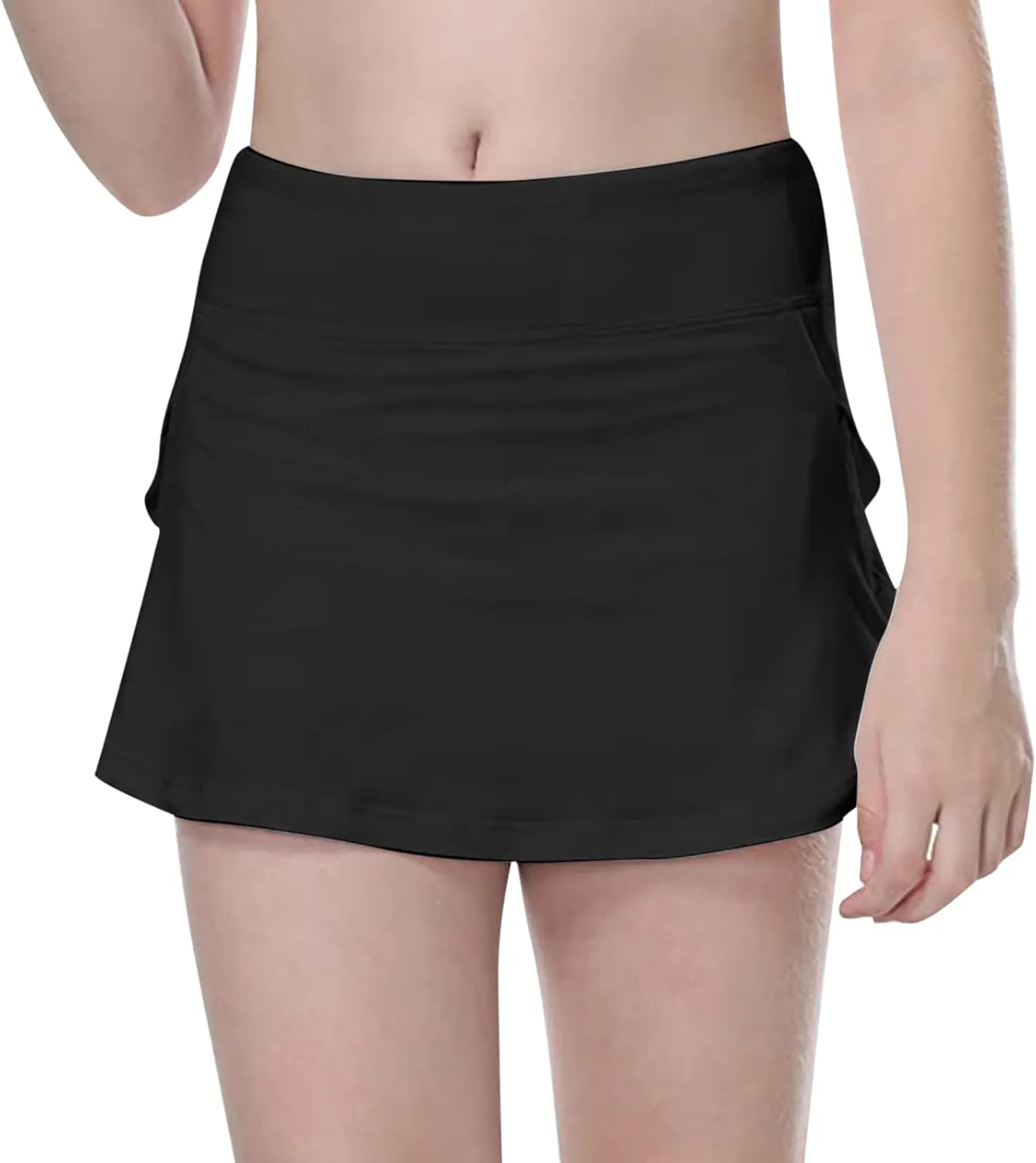 Girls Skirts Built in Shorts Athletic Tennis Skorts Flowy Toddler Girl Casual Fitness Yoga Running Sports Shorts