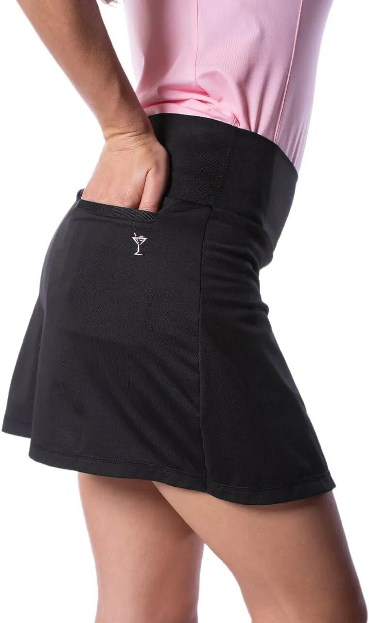 GOLFTINI Asymmetrical Pull-On Skort