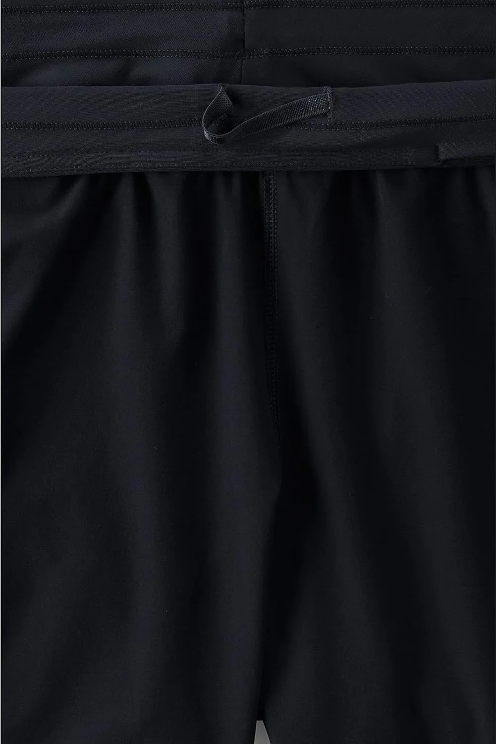 Lands' End Women's 9" Quick Dry Elastic Waist Modest Board Shorts Swim Cover-up Shorts with Panty
