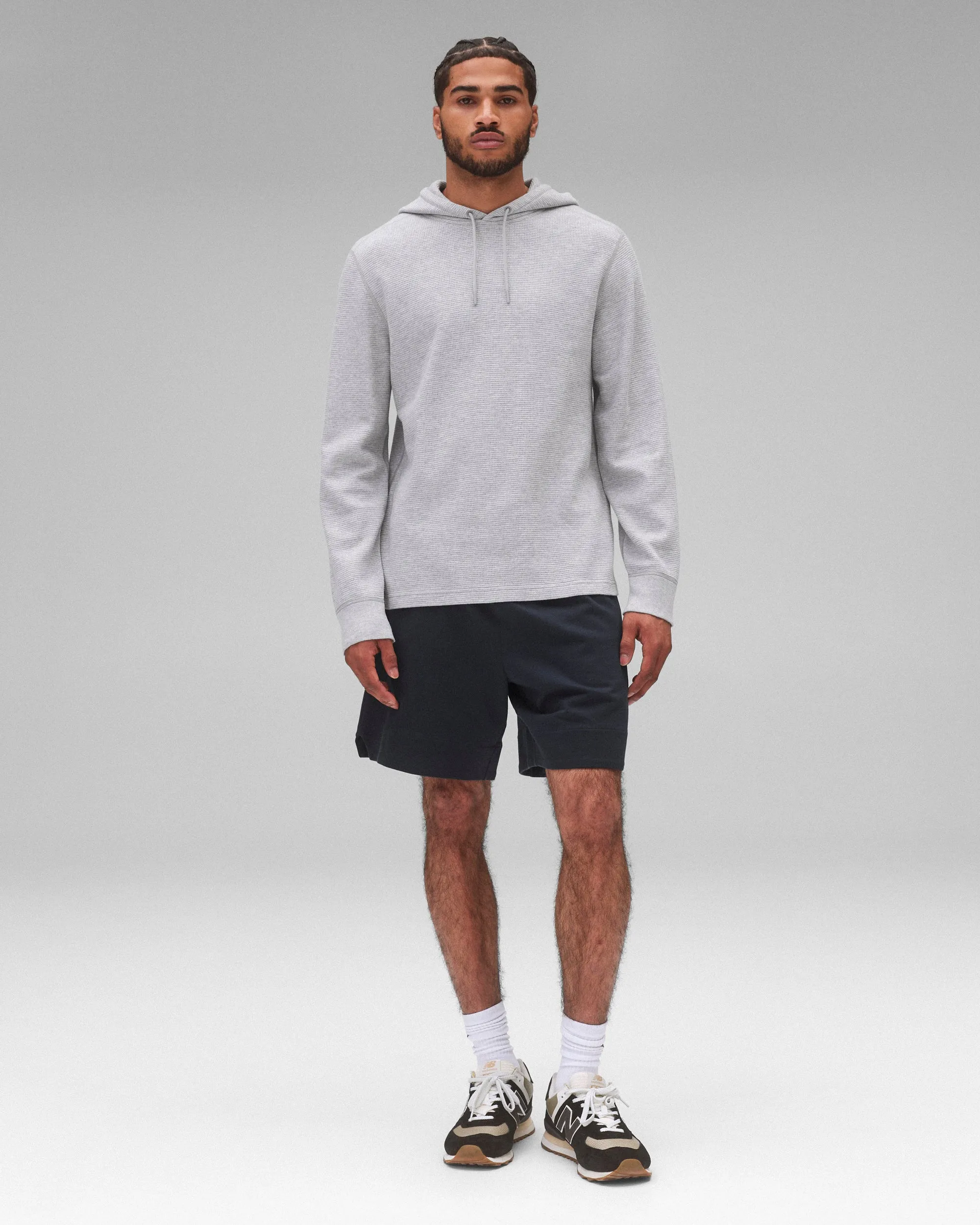 Lightweight Waffle Standard Hoodie