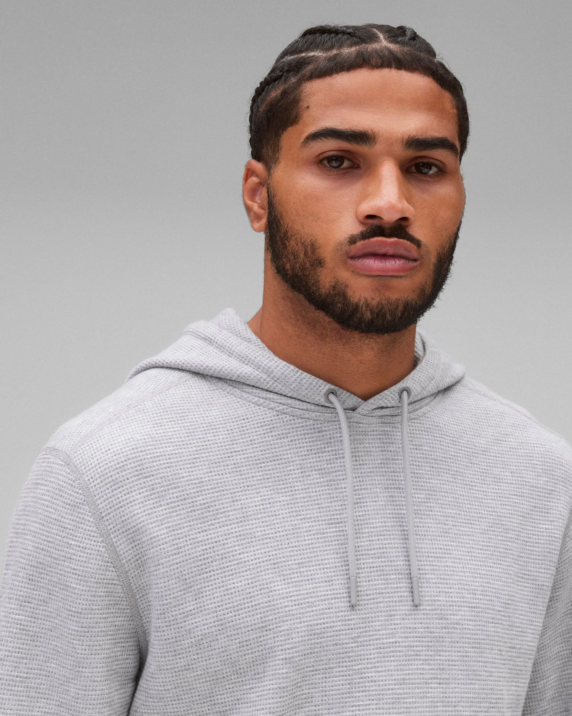 Lightweight Waffle Standard Hoodie