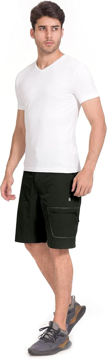 Little Donkey Andy Men's Lightweight Quick Dry Hiking Shorts Breathable Outdoor Cargo Shorts for Fishing Travel Casual
