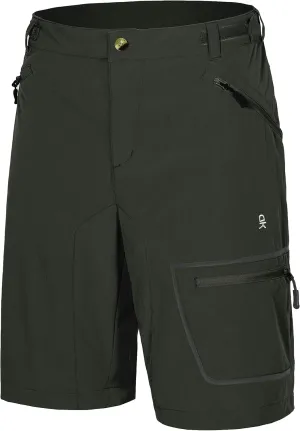 Little Donkey Andy Men's Lightweight Quick Dry Hiking Shorts Breathable Outdoor Cargo Shorts for Fishing Travel Casual