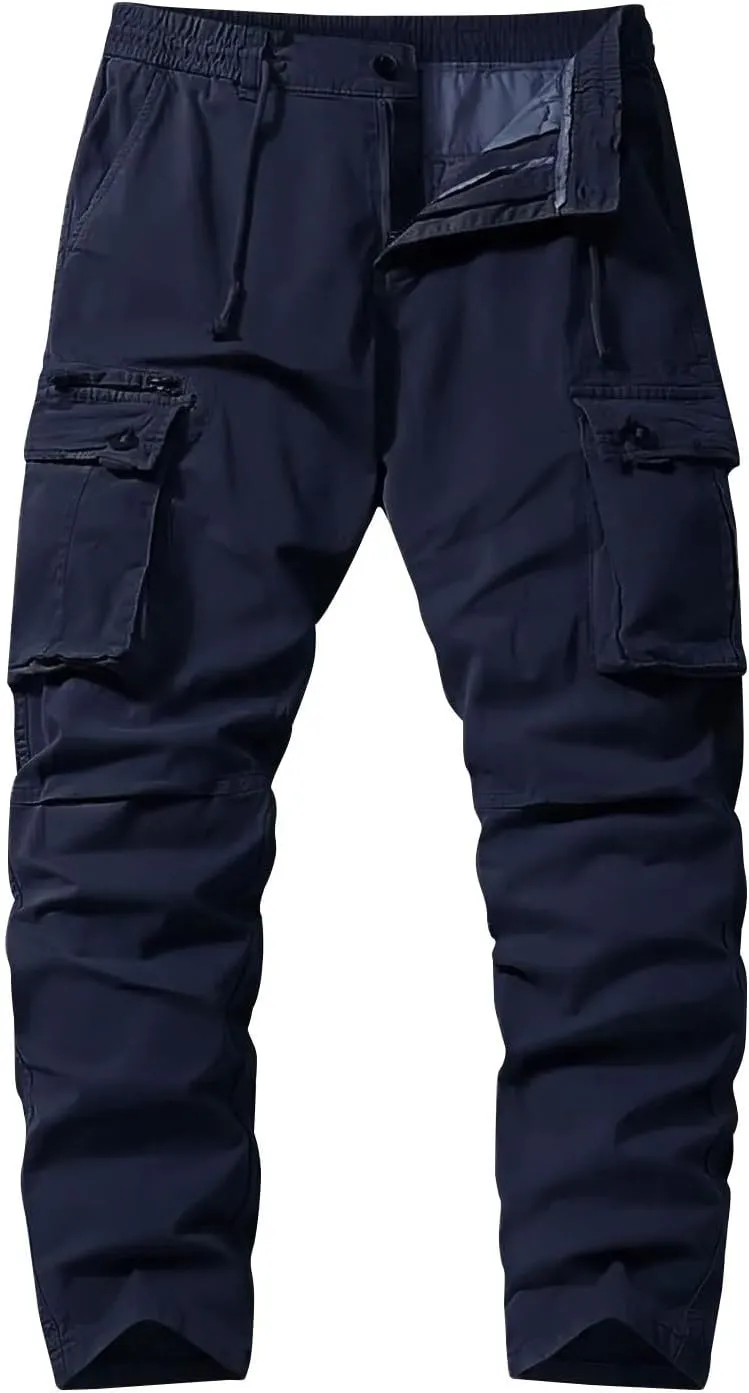 Mens Cargo Pants Ripstop Outdoor Hiking Pants Athletic Substantial Joggers Sweatpants