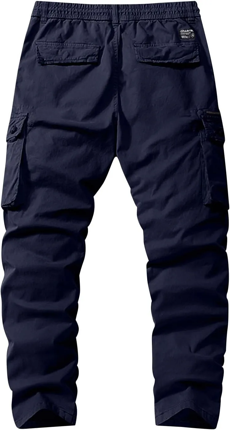 Mens Cargo Pants Ripstop Outdoor Hiking Pants Athletic Substantial Joggers Sweatpants