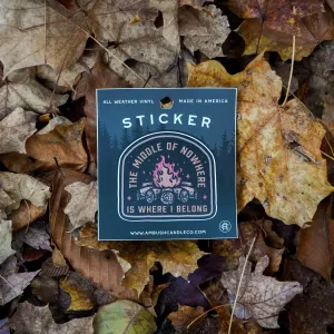 Middle Of Nowhere | Sticker