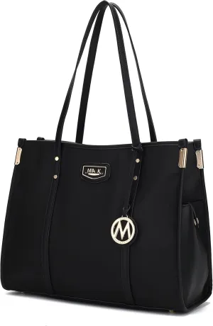 MKF Collection Women's Shoulder Bag, PU Leather Ladies Satchel Handbag  Top Handle Tote Bag Fashion Purse by Mia K