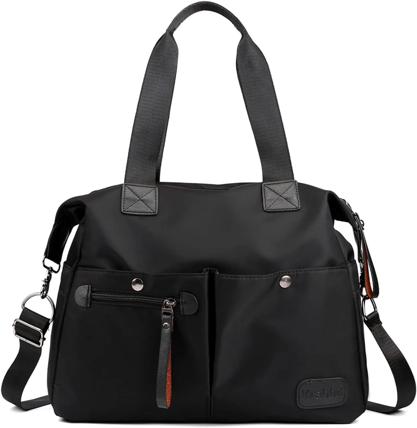 Multi Pocket Crossbody Waterproof Messenger Lightweight Tote Hobo Women Shoulder Nylon Handbag Casual Top Handle