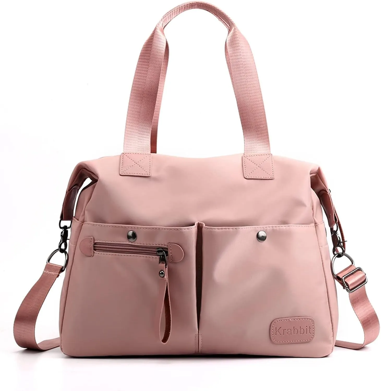 Multi Pocket Crossbody Waterproof Messenger Lightweight Tote Hobo Women Shoulder Nylon Handbag Casual Top Handle