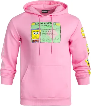 Nickelodeon Mens SpongeBob and Patrick Fleece Sweatshirt  Men and Womens Unisex Pullover Hoodie (Size: S-XL)