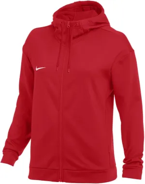 Nike Women's Therma All-Time Full Zip Hoodie | Rib Drawcord Training Hoodie