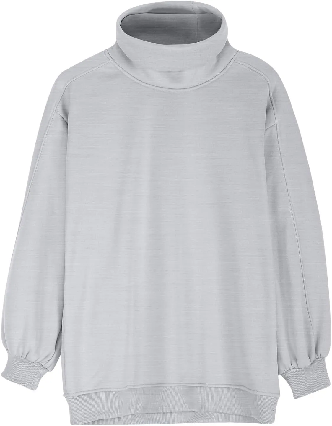 Oversized Sweatshirt For Women Fall Fashion 2024 Casual Solid Cowl Neck Pullover Tops Long Sleeve y2k Hoodies