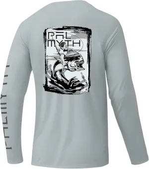 Palmyth Fishing Shirts for Men Long Sleeve UPF 50  Sun Protection UV T Shirt Tee