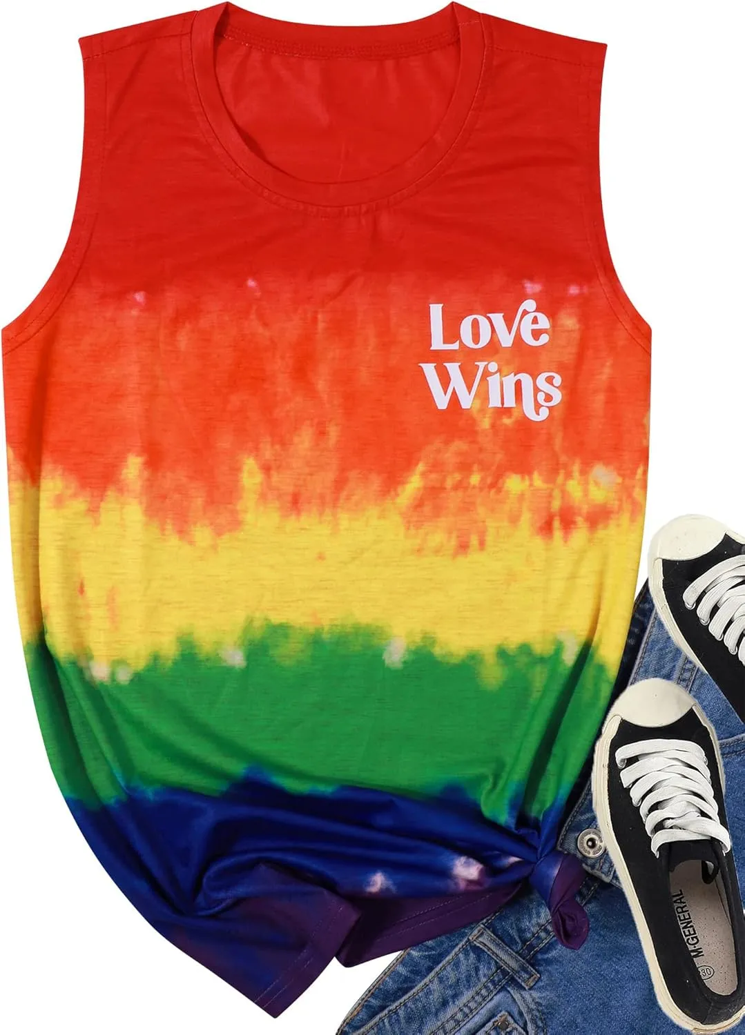 Pride Tank Tops Women Love Wins Gay Sleeveless Shirt LGBT Rainbow Tee Summer LGBTQ Tops