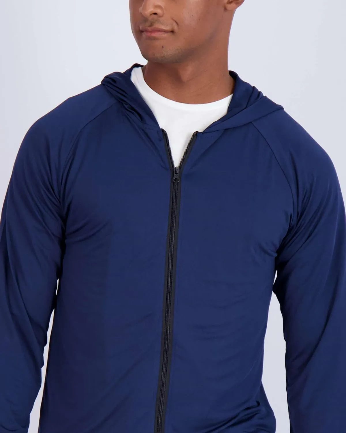 Real Essentials 3 Pack: Mens Dry-Fit Long Sleeve Full Zip Hoodie & Jacket- Athletic Running Jacket (Available in Big & Tall)