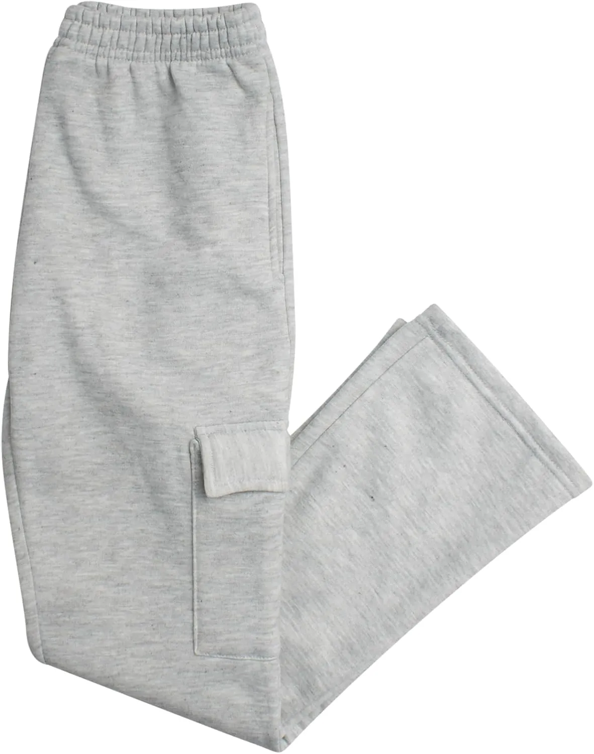 Real Love Girls' Jog Set - 2 Piece Soft Fleece Zip Up Hoodie and Flare Cargo Pants - Activewear Set for Girls (Sizes: 7-16)