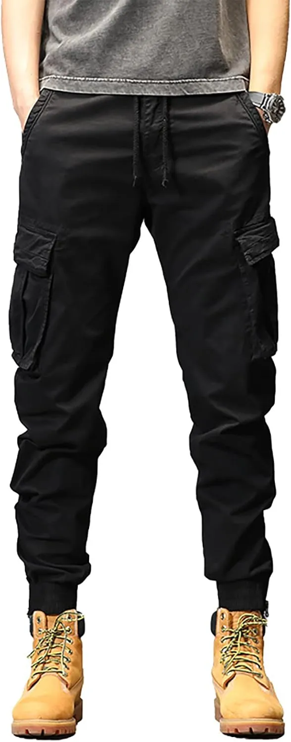 sdbrld Cargo Pants For Men Mens Ripstop Tactical Pants Lightweight Casual Outdoor Hiking Water Resistant Pants with Pockets