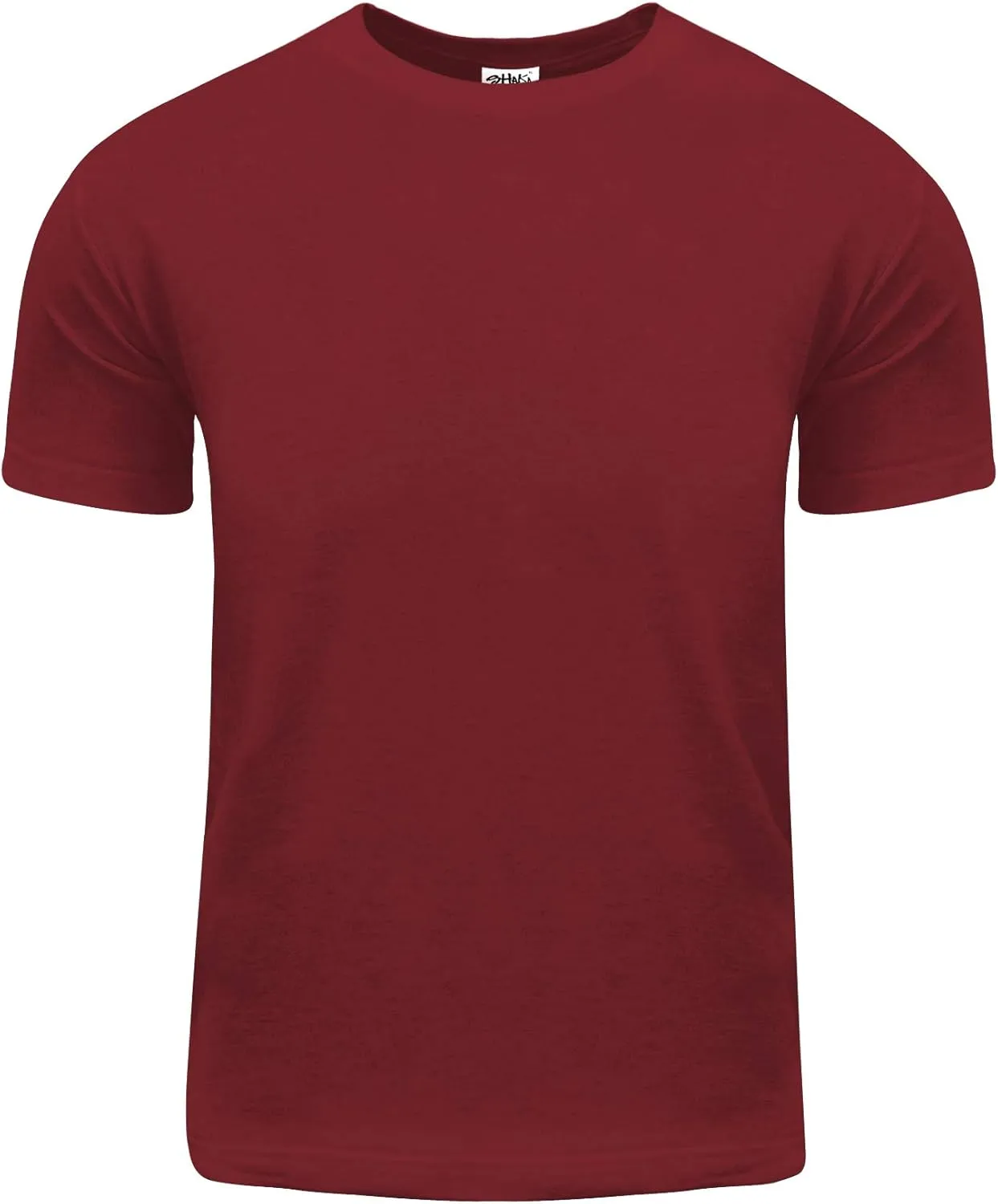 Shaka Wear Men's Cotton T-Shirt  Basic Short Sleeve Crew Neck Tee Top Tshirts Active 5.8 Ounce Regular Big Size S~5XL
