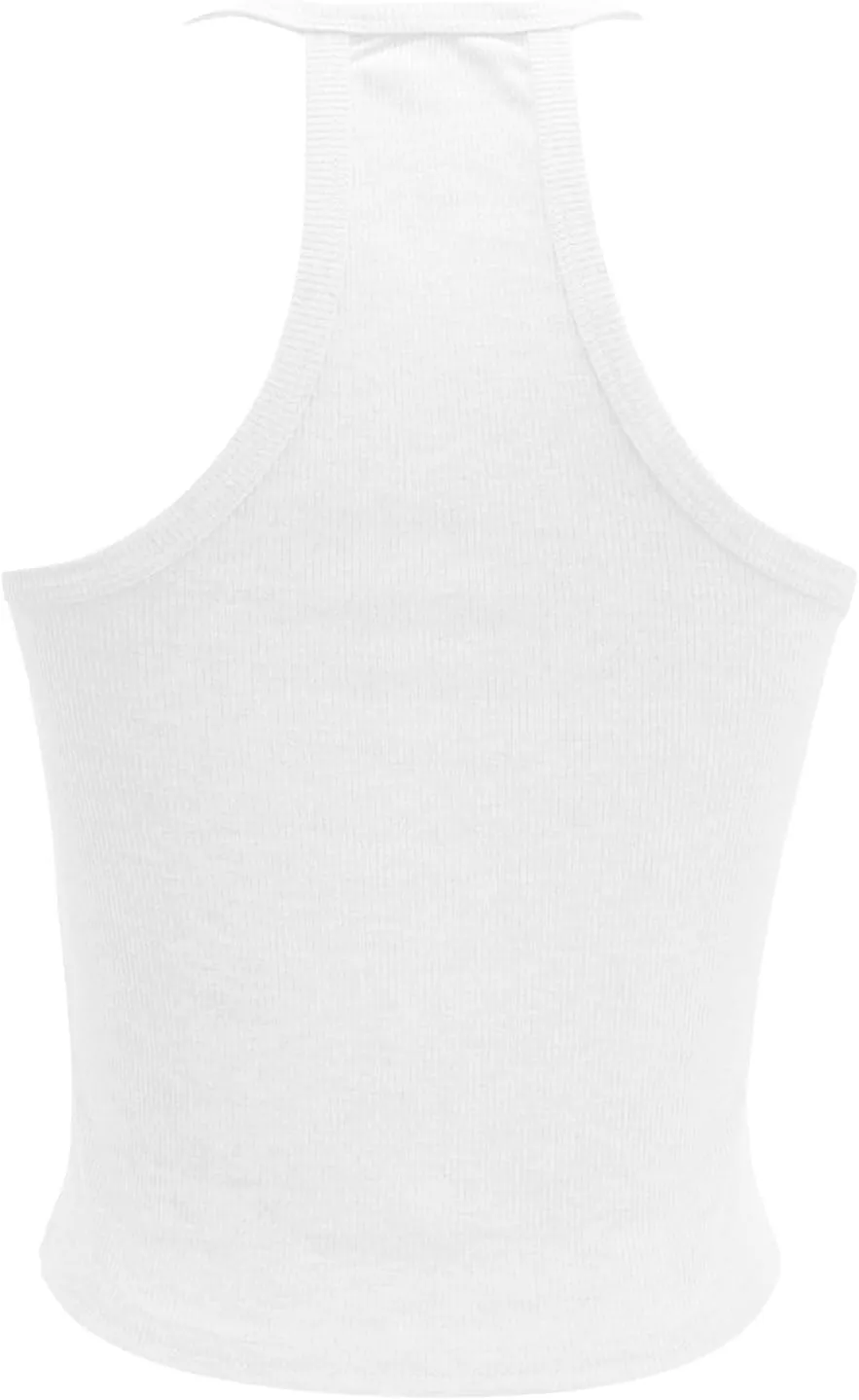 Sleeveless Workout Tops for Women U Neck Racerback Classic Tank Tops Slim Fit Camisole 2024 Ladies Shaping Tops