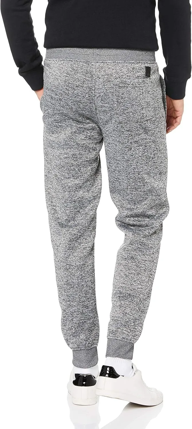 Southpole Men's Marled Fleece Sweatpants - Regular and Big & Tall Sizes