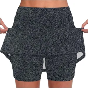 Sport Skirts for Women with Shorts Athletic Golf Skorts Workout Running Skirt Sports Activewear with Shorts Pockets
