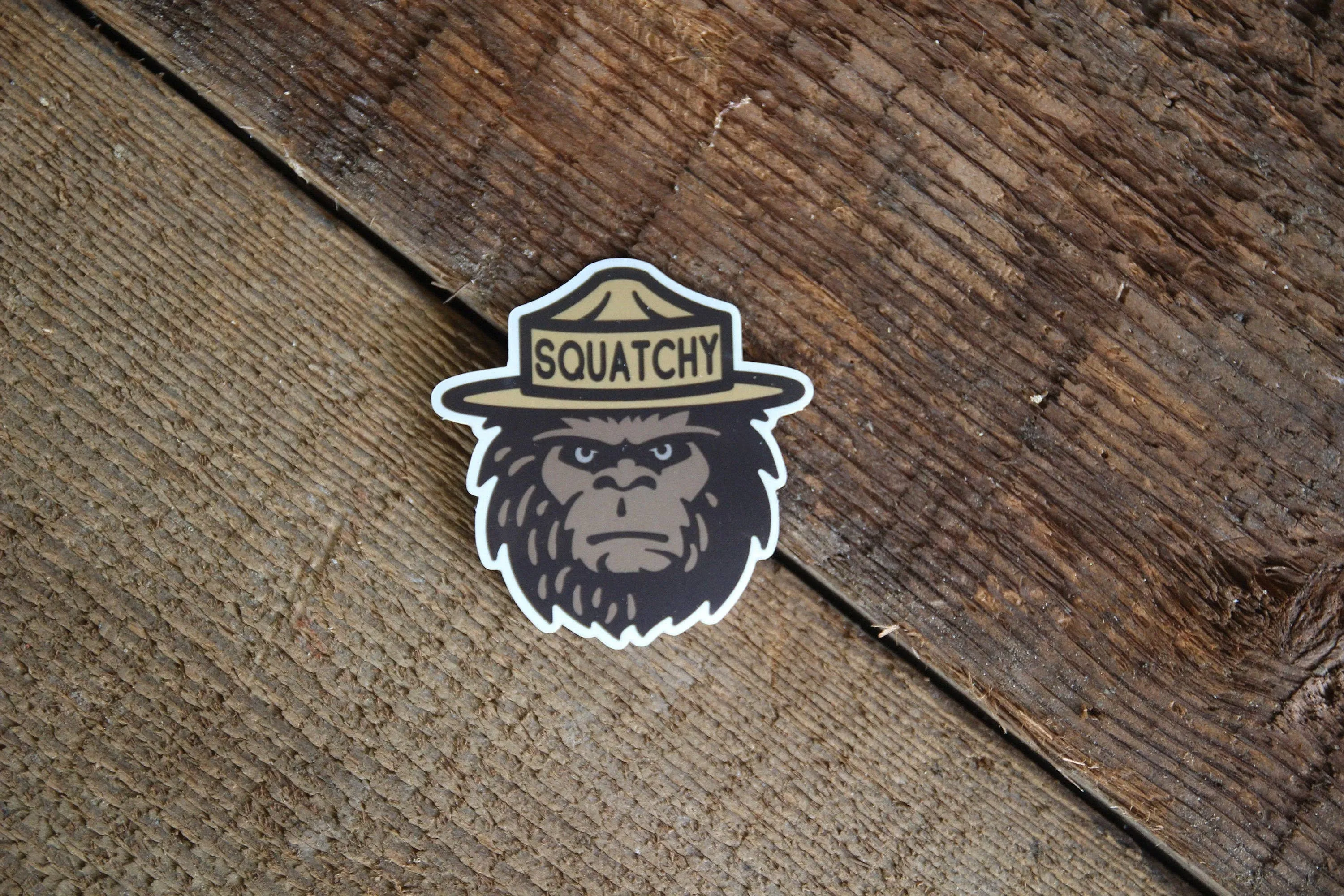 Squatchy Bigfoot Sticker
