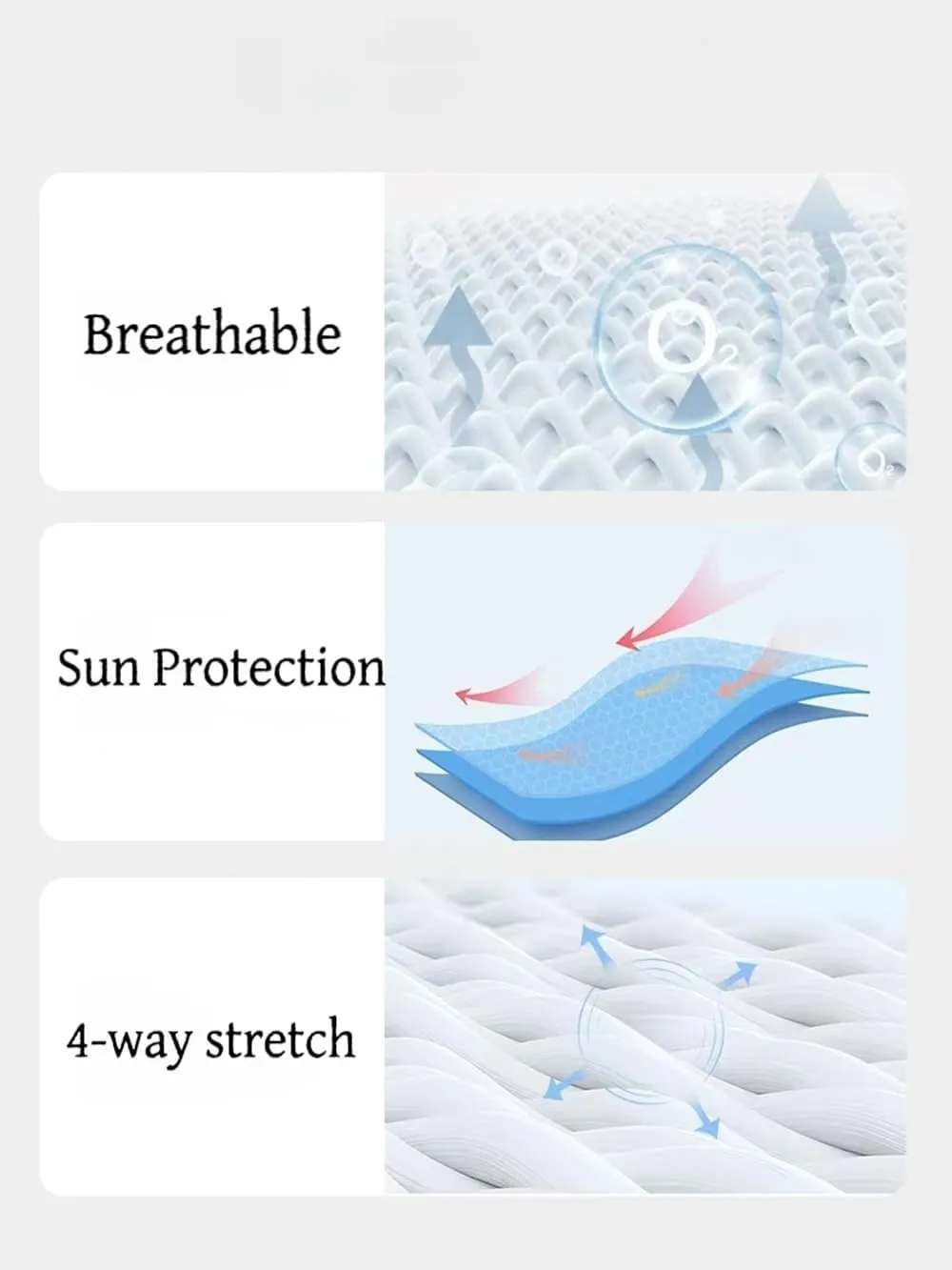 STICKON Mens UPF 50  Sun Protection Shirts UV SPF Long Sleeve Swim Tee Shirts Lightweight Rash Guard Fishing T-Shirt