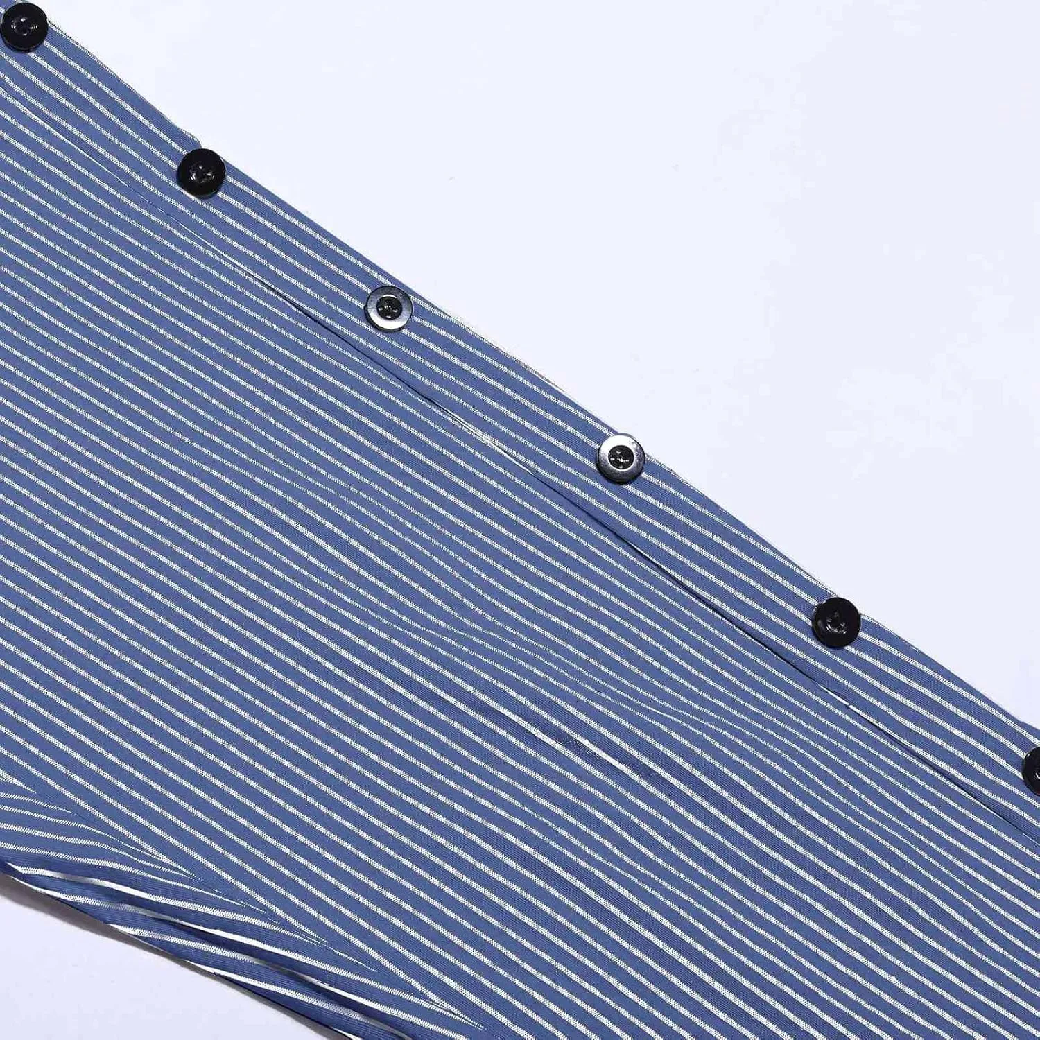 Striped Linen Pants Women 2025 Summer Casual Elastic Waist Pants Wide Leg Drawstring Trousers with Pockets