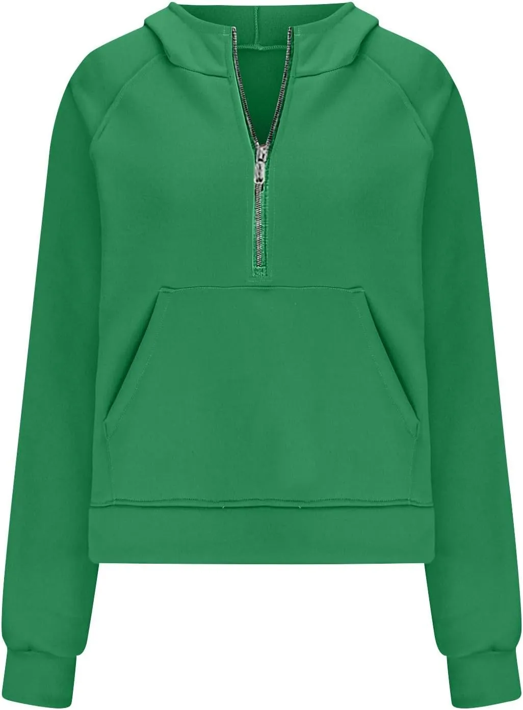 Sweatshirts for Women Half Zip Cropped Pullover 1/4 Zip Hooded Sweatshirts 2023 Fall Clothes Available in Plus Size