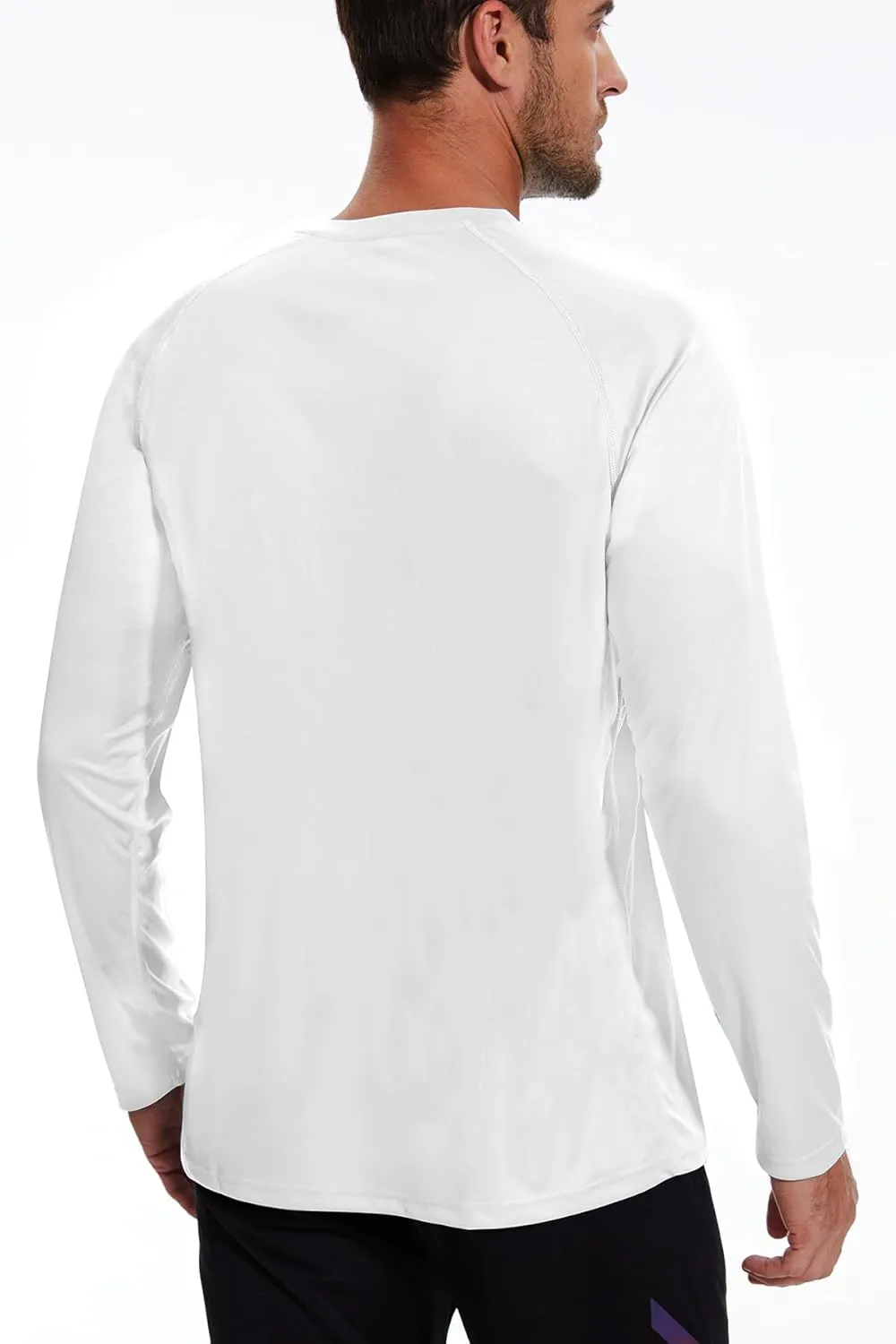 SWEET POISON Men's UPF 50  Sun Shirts Long Sleeve UV Protection Lightweight Dry Fit T-Shirt for Athletic Outdoor Tee