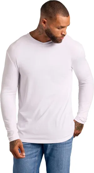 True Classic Mens Long Sleeve Tee Shirts - Classic Henley & Crew Neck Long Sleeve T Shirt - Regular and Tall Thermal Shirts
