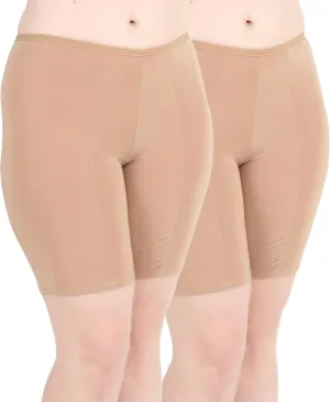 Undersummers Classic Shortlette, Thigh Anti Chafing Shorts Women Slip Shorts for Women Under Dress, Undergarments for Dresses