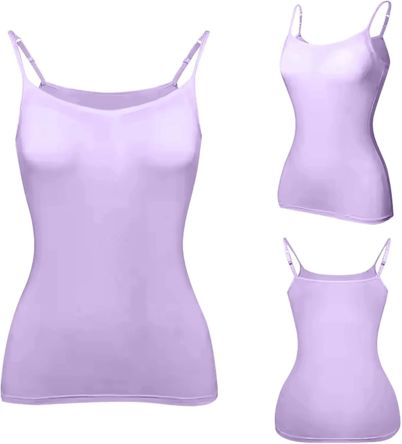 Women Camisoles Tank Top Trendy Basic Yoga Vest with Built in Padded Cotton 2025 Summer Home Daily Casual Shirts