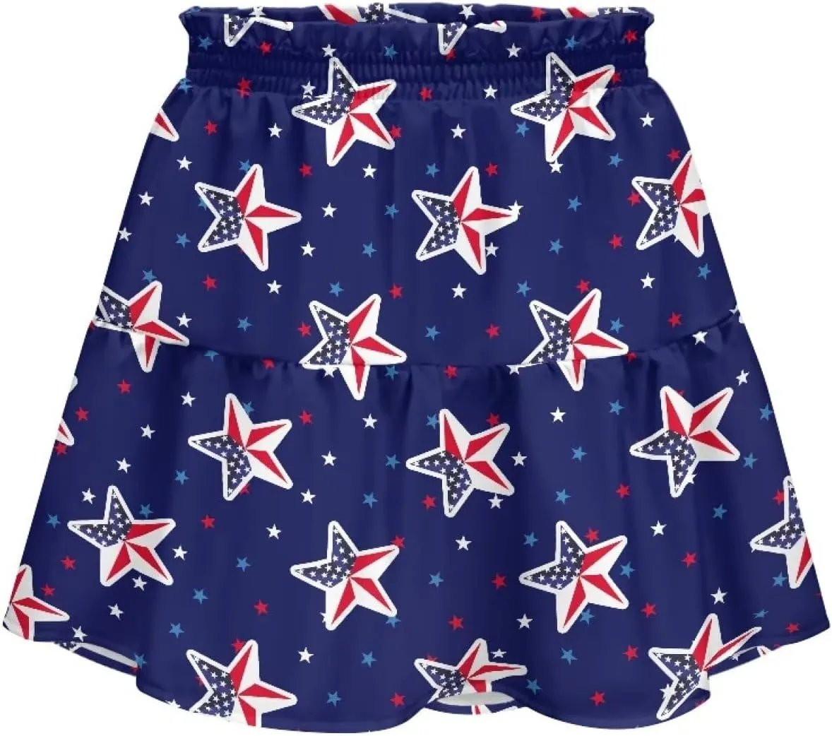Women Pleated Flowy Skirt A-Line Printed Sexy Mini Skirts for Vacation Travel Parties Dance